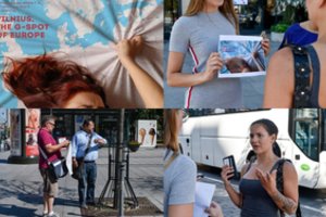 Turistai įvertino Vilniaus „G tašką“: pasiūlė jo paieškoti ir popiežiui