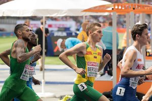 Trečdalį distancijos pirmavęs Simas Bertašius Berlyno stadione užėmė šeštąją vietą 