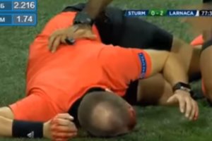 Po neregėtai žiauraus išpuolio prieš teisėją – nerimastingas klubo laukimas