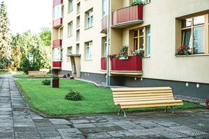 Vieno Kauno rajono daugiabučio ne tik kiemas ypatingas,  bet ir gyventojų santykiai 