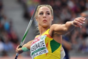 Liveta Jasiūnaitė pateikė staigmeną ir Europos čempionato ieties metime iškovojo bronzą