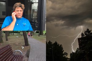 Jaunos moters žūties nuo žaibo sukrėsti nidiškiai papasakojo, kas įvyko