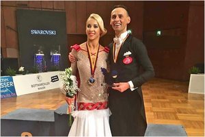 Šokėjai D. Vėželis ir L. Chatkevičiūtė tapo prestižinių varžybų Vokietijoje nugalėtojais