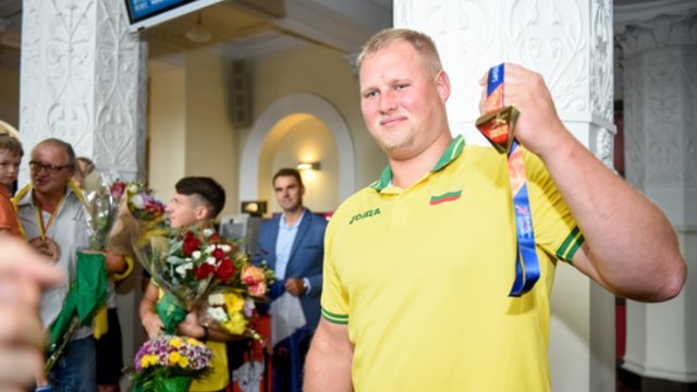Europos aukso medaliu pasidabinęs Andrius Gudžius šturmuos pasaulio rekordą