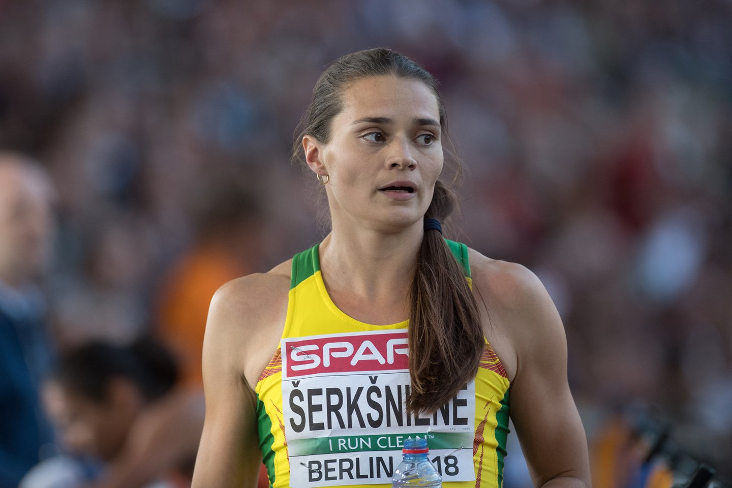  Agnė Šerkšnienė Europos čempionate užėmė šeštąją vietą.<br> A.Pliadžio nuotr.