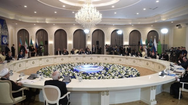 Penkios valstybės pasidalino Kaspijos jūrą: Iranas laikomas susitarimo pralaimėtoju