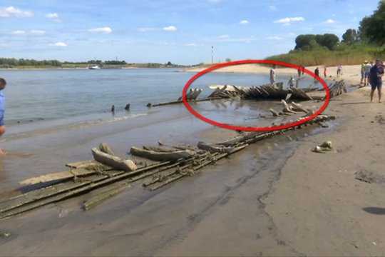 Stipri sausra vokiečiams pateikė radinį iš praeities: to upės dugne rasti nesitikėjo