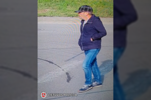 Vilniaus policija domisi: gal jūs pažįstate šį žmogų?