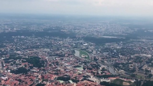 Vilnius iš kelių kilometrų aukščio: galbūt išvysite ir savo namus
