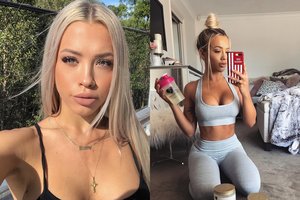 „Instagram“ gražuolė iš Kylie Jenner gimtadienio išgabenta neštuvais