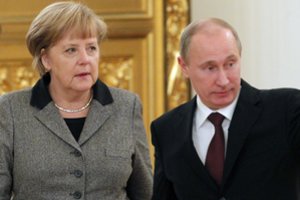 Angela Merkel ir Valdimiras Putinas rengia derybas dėl „Nord Stream 2“ ir Sirijos