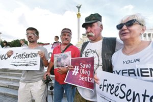 Rusijos kalėjimas neigia, kad Olego Sencovo gyvybė pakibusi ant plauko