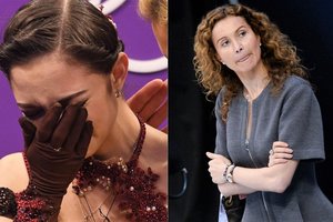 Už mįslingo Rusijos ledo žvaigždžių pabėgimo – „karinę“ tvarką įvedusi trenerė