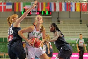 Paskutinėje repeticijoje – Lietuvos 16-mečių krepšininkių pralaimėjimas Prancūzijai