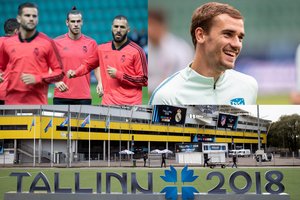 Estija triumfuoja – į Taliną atvyko Madrido „Real“ ir „Atletico“ komandos