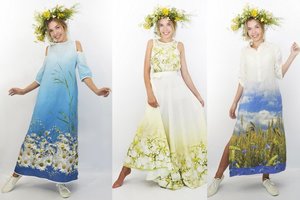 Dizainerė Natalija Šakelienė pristatė Lietuvos gamtos įkvėptą kolekciją