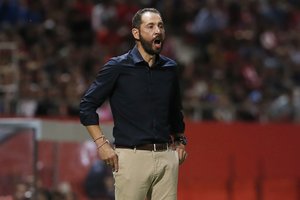 „Sevilla“ trenerį nustebino LFF stadiono danga: profesionaliame futbole su tuo nesusiduriame