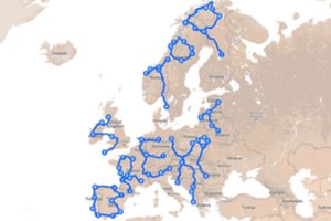 Britas metė darbą ir išleido santaupas, kad žemėlapyje galėtų palikti įrašą „Stop Brexit“