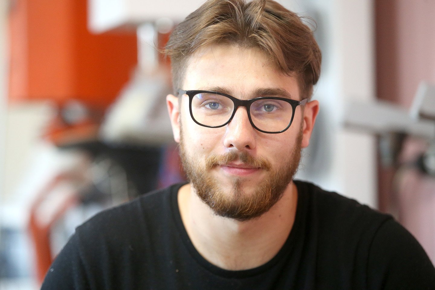 Benas Maslauskas: „Kol kas gaunamos pajamos yra tokios, kad užtenka tik išsilaikyti, o apie pelnus šnekėti sudėtinga.“ <br>A. Barzdžiaus nuotr.