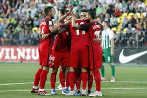 Stebuklas neįvyko: „Žalgiris“ namuose skaudžiai pralaimėjo „Sevilla“ komandai