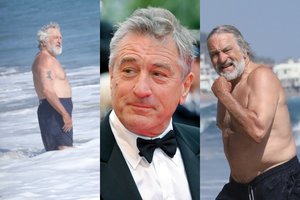 Užklupo nepasirengusį: Holivudo gangsteris Robertas De Niro – nekokios formos
