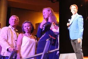 M. Galkinas juokino Palangos publiką, jo klausėsi ir buvęs A. Pugačiovos vyras