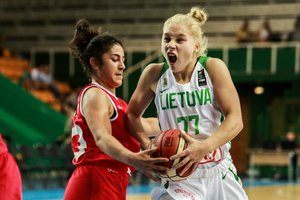 Lietuvos 16-metės Europos čempionatą Kaune pradėjo pergale prieš danes