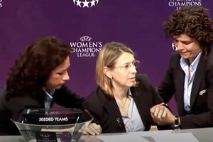 Čempionų lygos burtais džiaugėsi ne visi: vedėja nualpo tiesioginiame eteryje