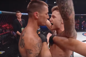 Po provokacijų – skaudi pamoka C. McGregoro treniruočių partneriui