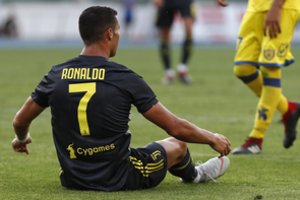 C. Ronaldo debiutas „Serie A“ pažymėtas dramatiška „Juventus“ pergale