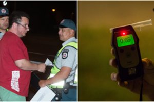 Naktinis reidas Vilniuje: neblaivus „Mercedes Benz“ vairuotojas automobilyje vežė vaiką