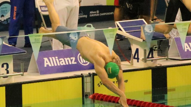 Europos neįgaliųjų čempionate fortūna Lietuvos plaukiko nelydėjo