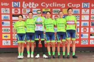 Dviratininkė Rasa Leleivytė lenktynėse Belgijoje – devinta