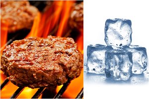 Uždėkite ledo kubelį ant grilyje kepamos mėsos – rezultatas jus nustebins