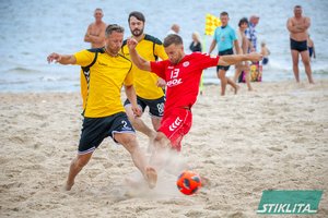 Paplūdimio futbolo taurę iškovojo „Audra“