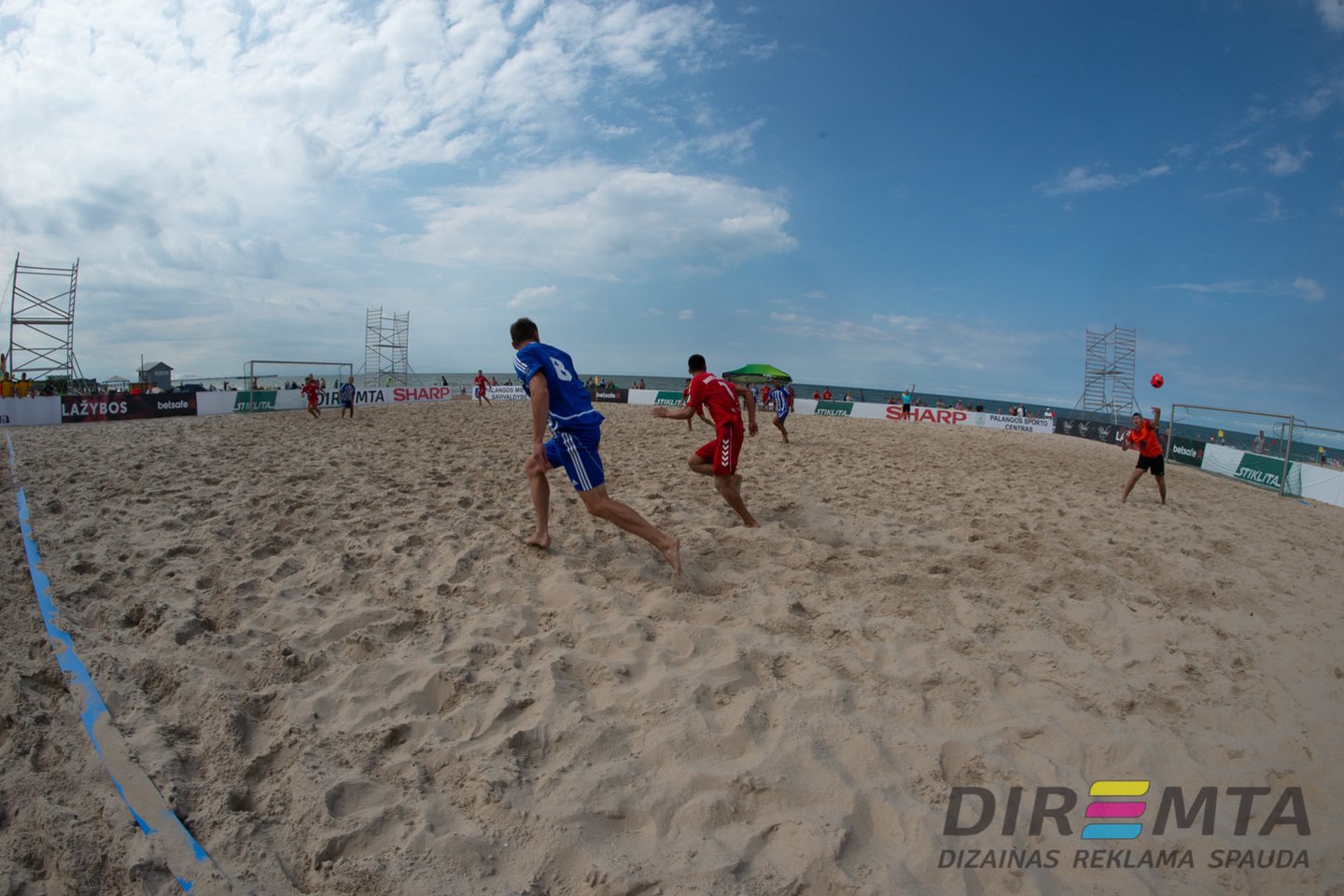 Paplūdimio taurės turnyre triumfavo „Audra“<br> Lff. nuotr.