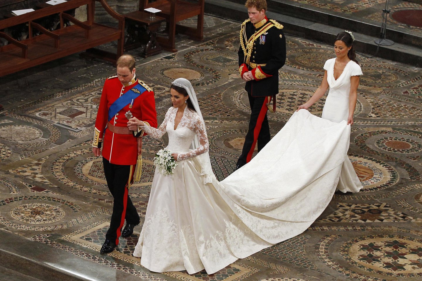  Catherine Middleton ir princas Williamas. <br>Scanpix nuotr.