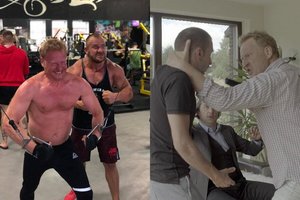 45-erių aktorių Andrių Paulavičių tobulinti pilvo presą privertė vaidmuo