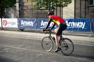 Staigmena „Velomaratone”: mažam miesteliui – moderni riedlenčių rampa