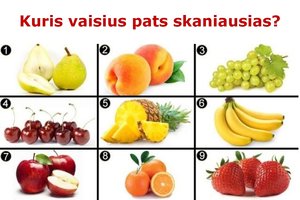 Mėgstamiausias vaisius pasako, ar esate jautrus, ar protingas