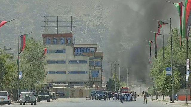 Afganistano sostinė atakuota raketomis