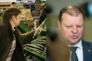 S. Skvernelis: PVM mažinimą turi pajusti vartotojai