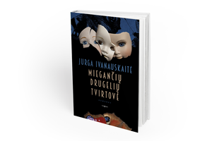 Jurgos Ivanauskaitės „Miegančių drugelių tvirtovė“ išleista nauju viršeliu