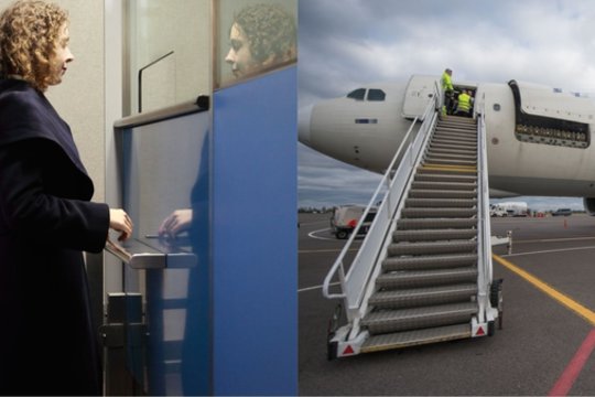 Į Vilnių grįžusią turistę oro uoste pasitiko staigmena – iki bagažo ėjo su palyda