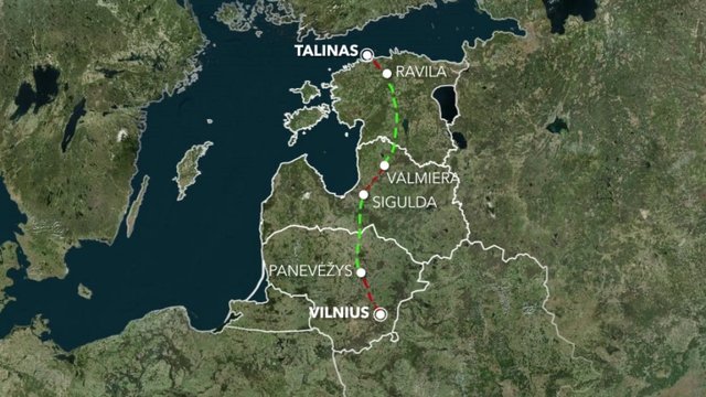 Vyksta tradicinės dviratininkų lenktynės per tris Baltijos šalis