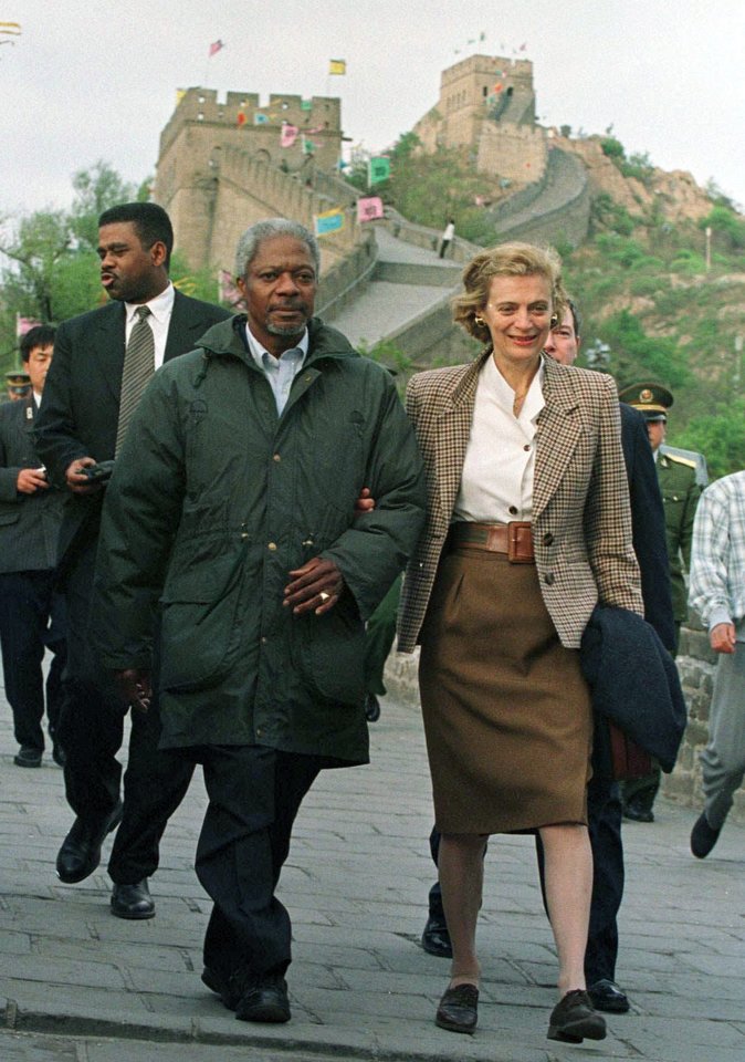 1984 metais K.Annanas vedė švedę teisininkę N.Lagergren.<br> AP nuotr.
