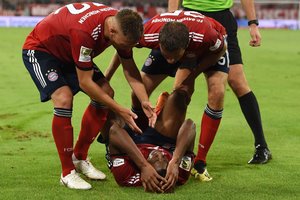 „Bayern“ saugas K. Comanas dėl čiurnos traumos be futbolo praleis kelias savaites