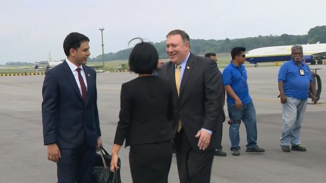 Atšaukta JAV sekretoriaus kelionė į Šiaurės Korėją