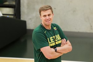 D. Adomaitis apie D. Motiejūno vietą rinktinėje: „Šioje pozicijoje matome kitus žaidėjus“