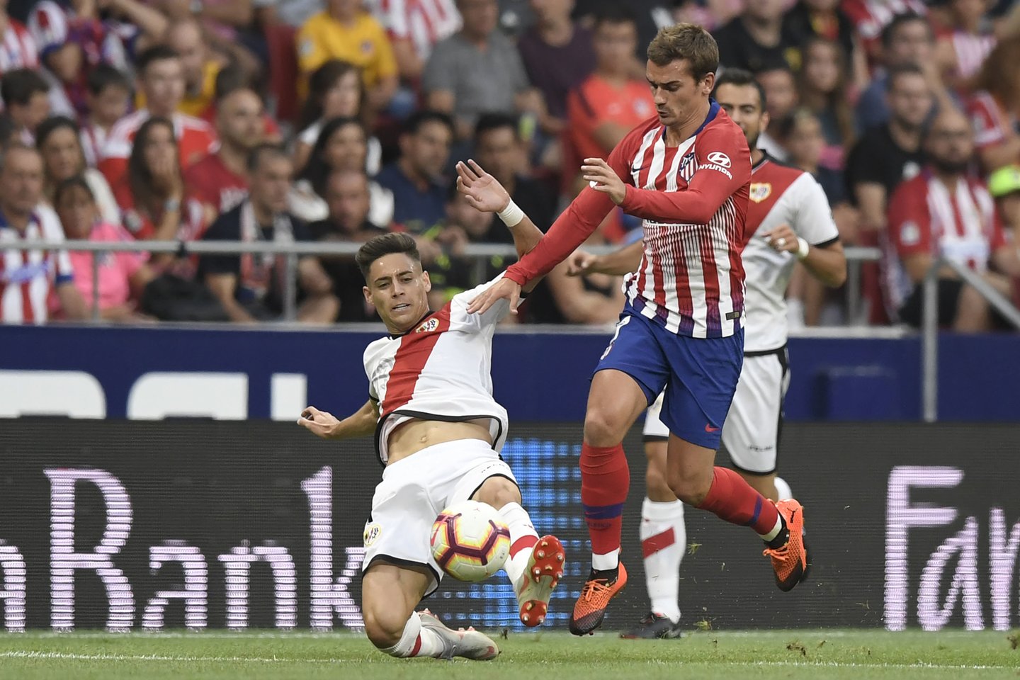  Madrido „Atletico – Madrido „Ray Vallecano“.<br> AFP/Scanpix nuotr.